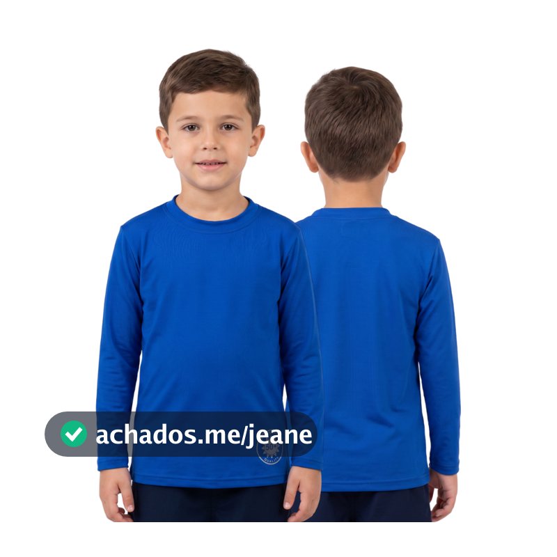 Camisa com proteção UV 50+ praia/piscina infantil/juvenil 1 ao 16 anos