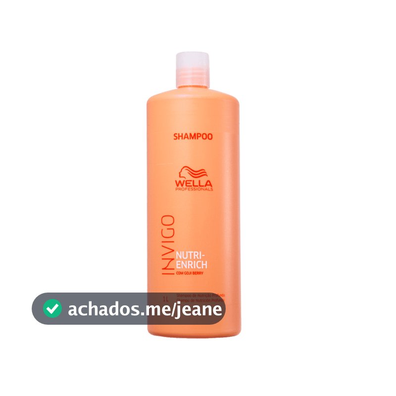 Wella Professionals Enrich Invigo Shampoo 1L