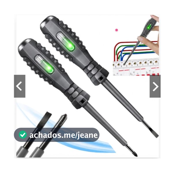 Chave De Fenda Phillips Magnética Forte De Alto Torque Detector De Eletricidade Caneta Testadora De Tensão Elétri