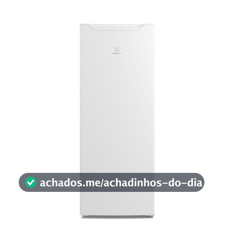 Geladeira Electrolux 213L Uma Porta com Freezer Duas Estrelas Cor Branca (RE21)
