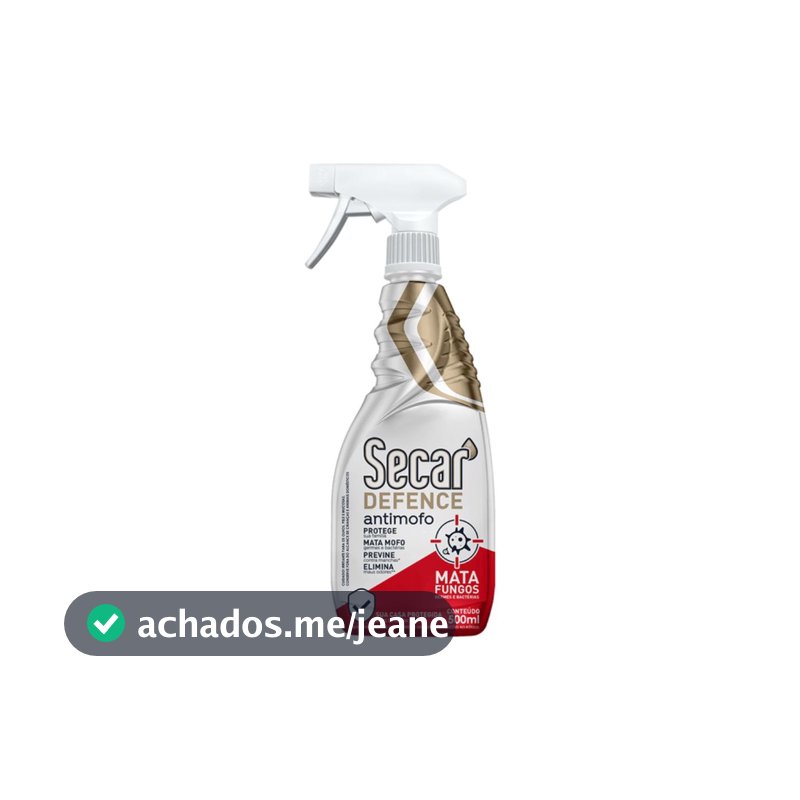Antimofo Secar Defence Gatilho 500ml Desumidificador Sem Cheiro Para Armários Parede Gavetas Closets