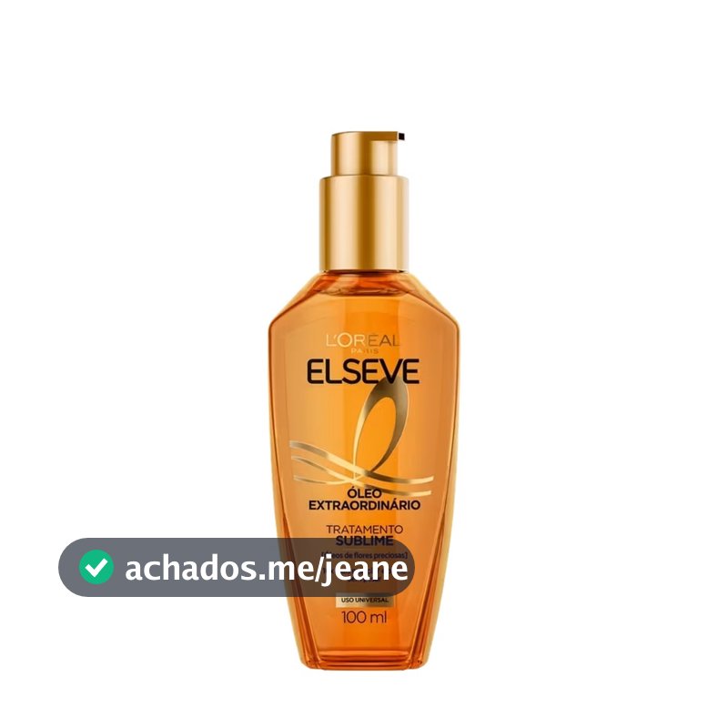 Óleo Extraordinário Tratamento Reconstrutor L'Oréal Paris Elseve 100ml