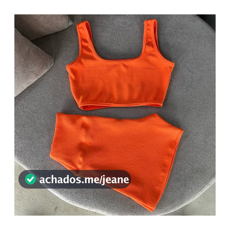 conjunto de short e top canelado VERÃO para treino e academia bermuda de crossfit e praia premium