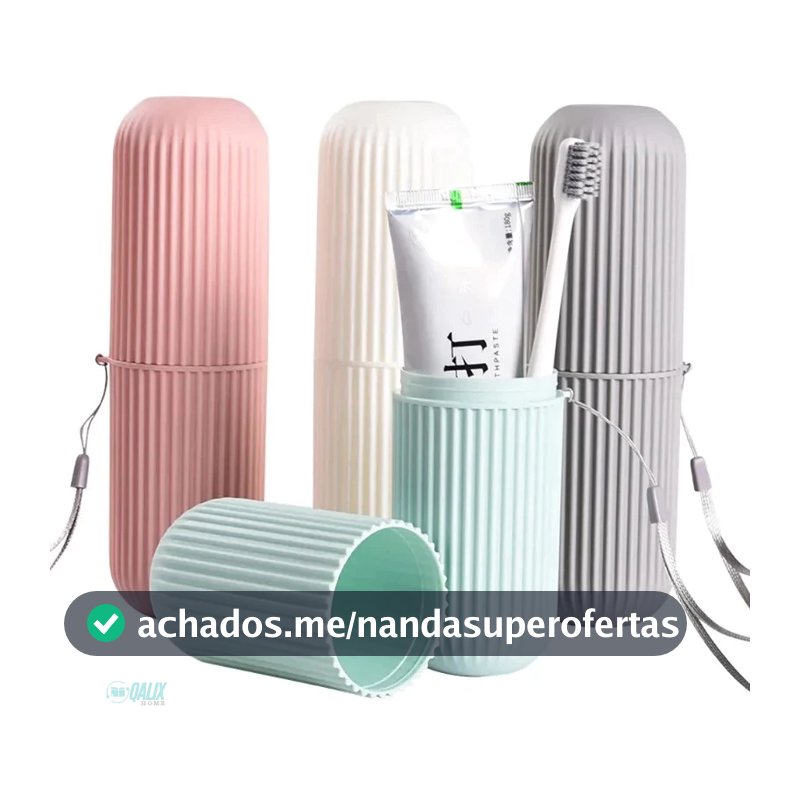 Porta Escova De Dente Estojo para viagem Escova E Creme Dental Portátil Viagem
