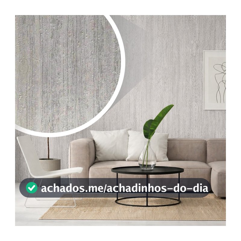 Kit 4 Placa Marmore Travertino Texturizado Decorativo Placa Autocolante 295x60 Painel Premium Sala