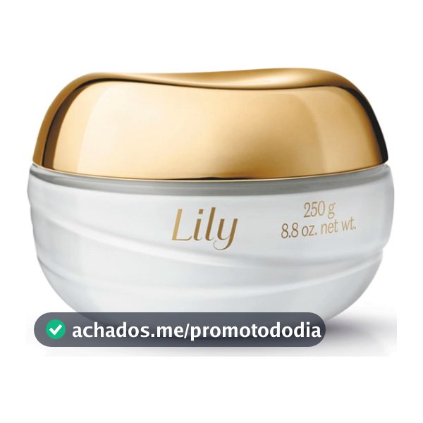 Creme Acetinado Hidratante Corporal Lily - O Boticário