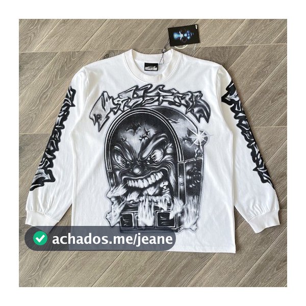 MOLETOM gola Careca UNISSEX Com Aerógrafo Hellstar Studios