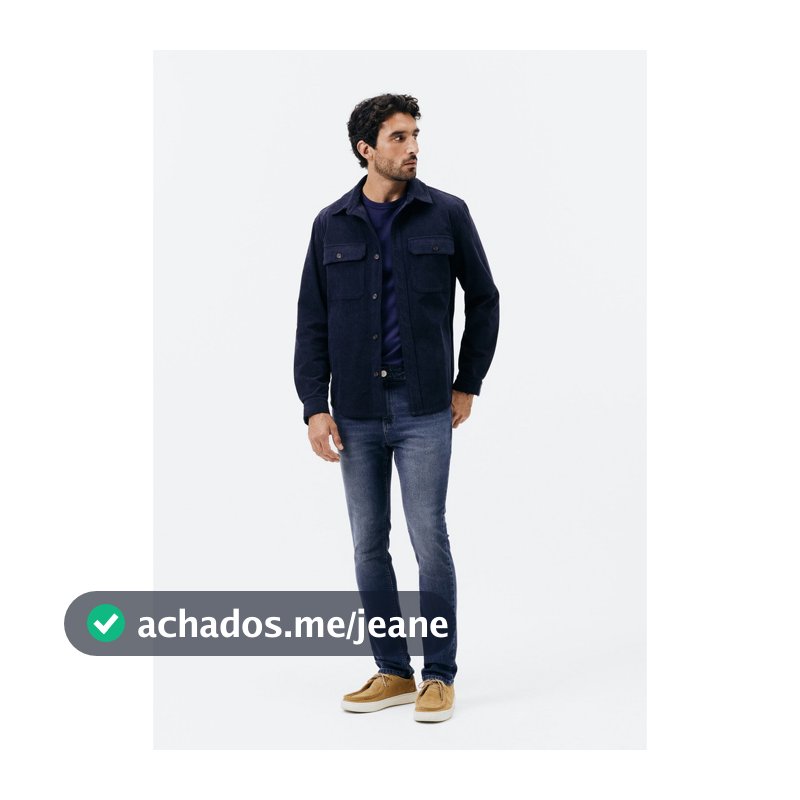 Calça Masculina Jeans Skinny