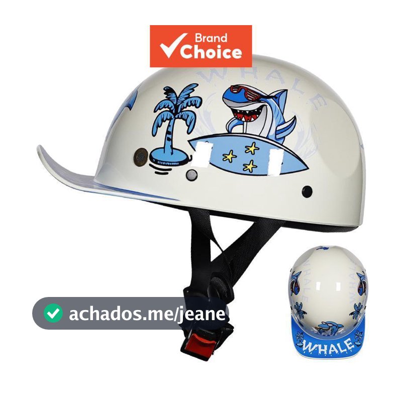 Boné de beisebol retrô ORZ, capacete meia concha respirável e à prova de choque para crianças em patinete elétrico