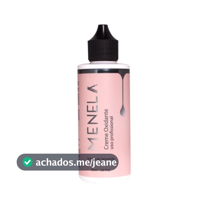 Creme Oxidante para Tintura de Sobrancelhas Menela