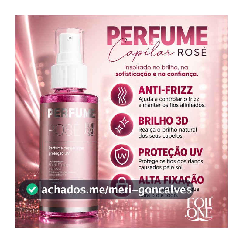 Perfume De Cabelo Feminino Fragrância Luxuosa Xo Frizz Protetor Térmico