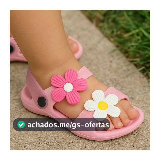 Papete Infantil Menina Sandália Feminina Sandália Leve Confortável Macia Maria Fiore