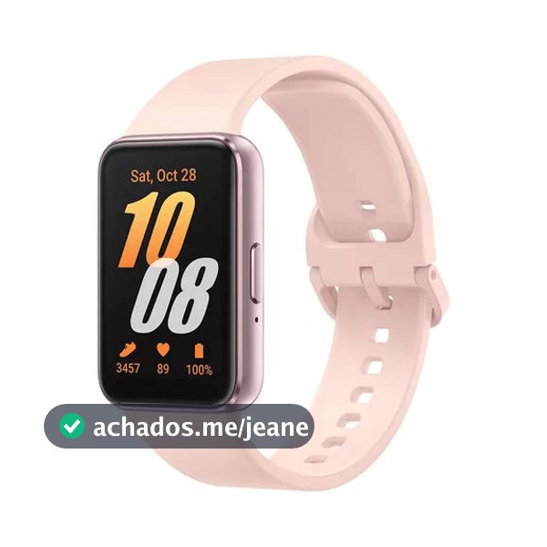 Smartwatch Samsung Galaxy Fit3 Sm-R390 40mm Rose Gps