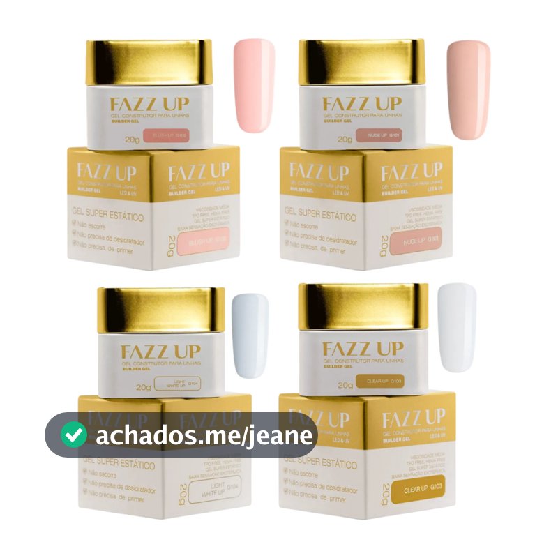 Gel Construtor de Unha Builder Up 20g - Fazz Up