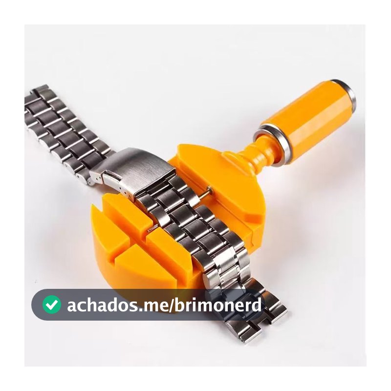 Removedor de pulseira de relógio, ferramenta de reparo de pulseira de relógio, ferramenta de desmontagem de relógio.