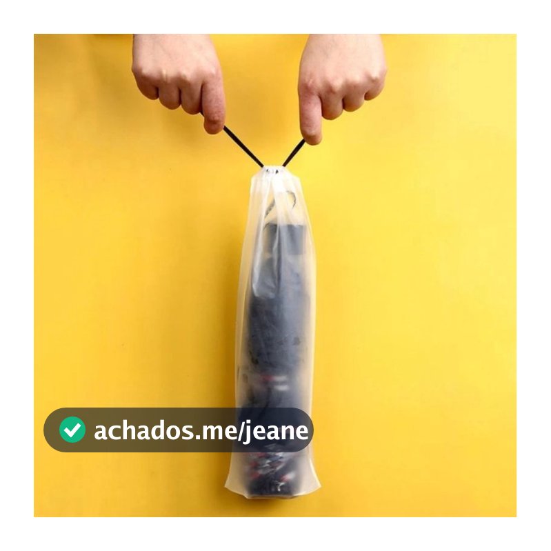 kit com 2, 3, 4 ou 5 bolsas sacolas para Guarda chuva ou saco para roupas e sapatos infantis