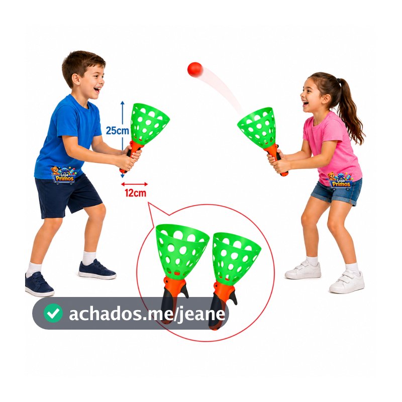 Lançador De Bolinhas Diversão Em Dupla