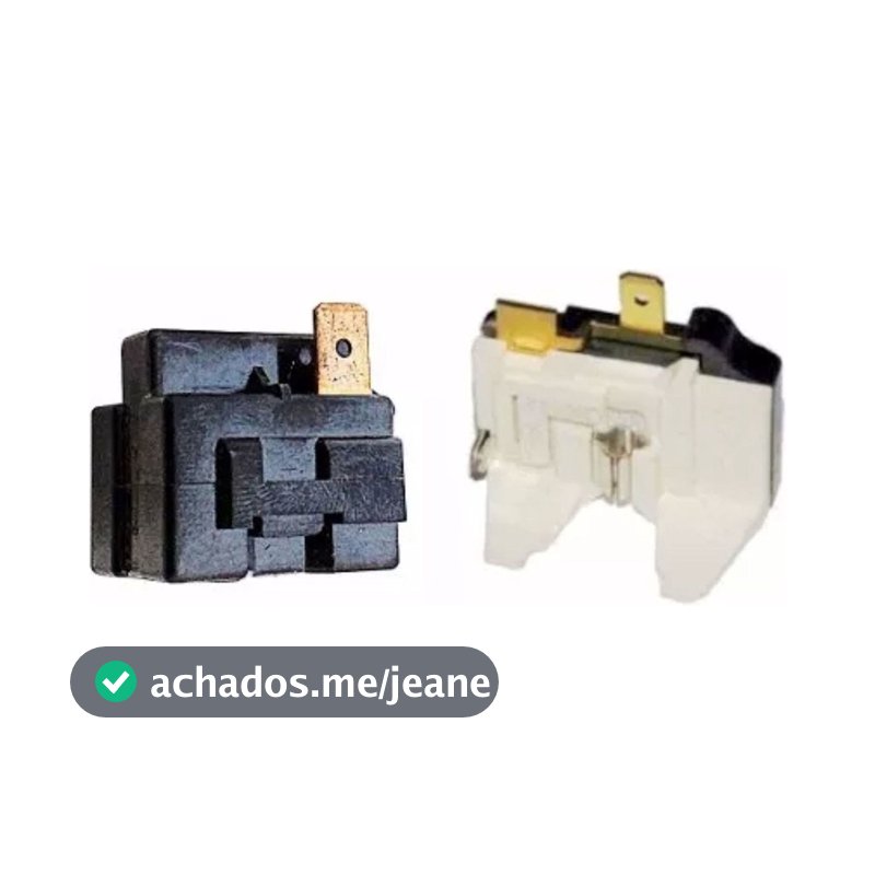 Relé Ptc E Protetor Térmico Universal Geladeiras E Freezers