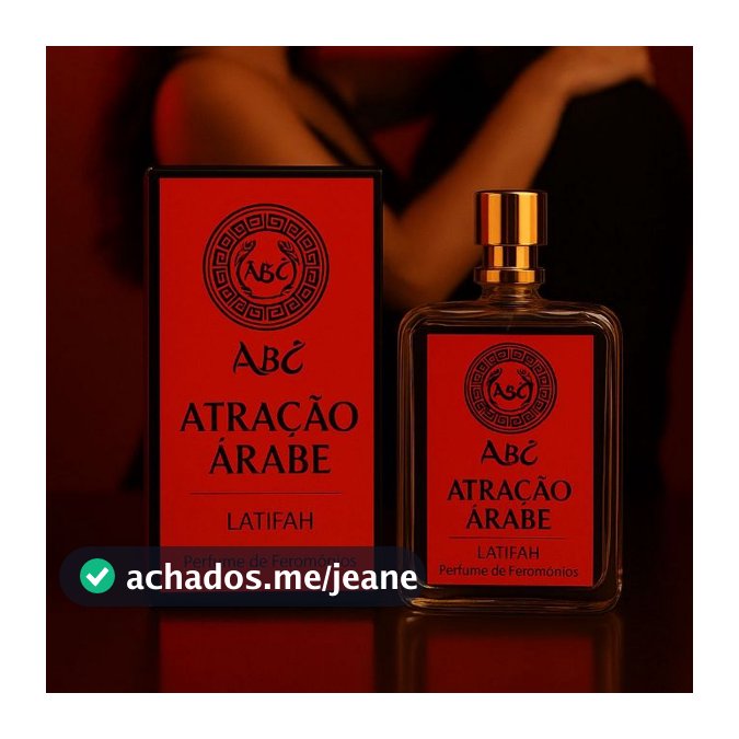 Perfume Sedutor Masculino Atração Árabe com Feromônios Ativados - 100ml