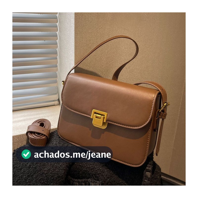 Tranque Da Composição Grande Bolsa De Senhora Quadrada De Moda Bolsa De Ombro E Cruzada Médio Transporte
