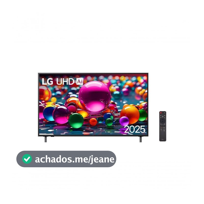 Smart LG UHD AI 4K UA85 de 60 Polegadas 2025 Bivolt