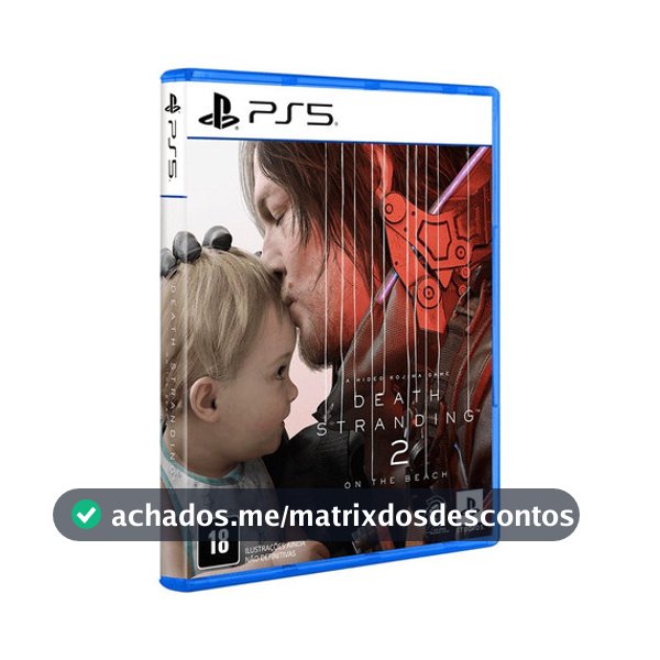 Death Stranding 2: On The Beach Ps5 Mídia Física Lacrado Nacional