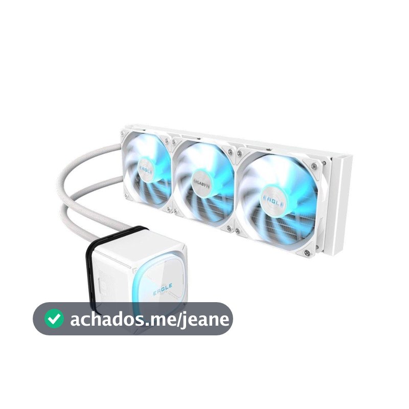 Water Cooler Gigabyte Eagle 360 Ice ARGB 360MM Branco