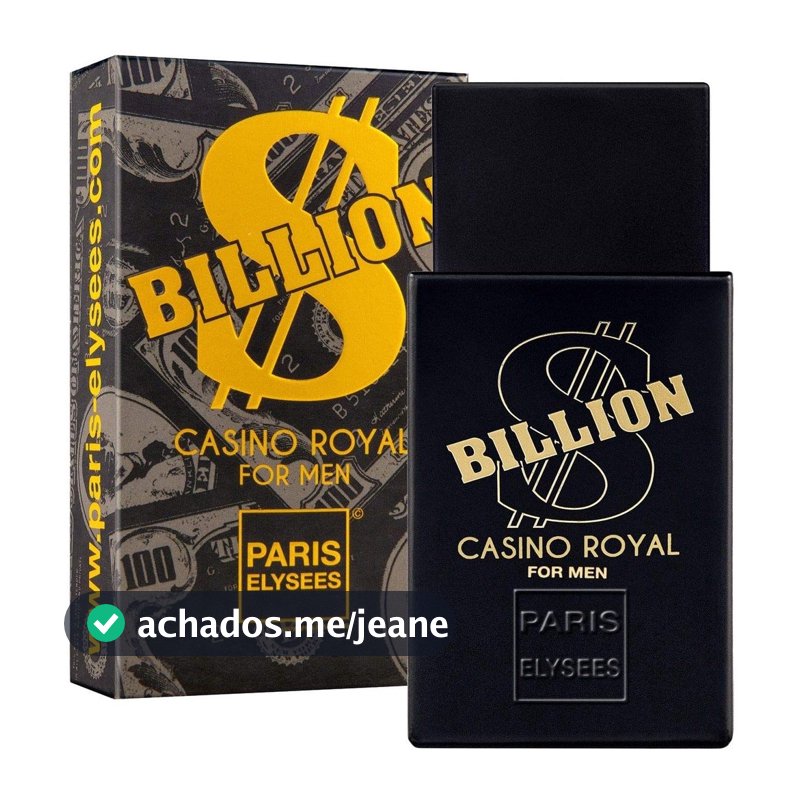 Perfume Paris Elysees Billion Casino Royal EDT 100ml