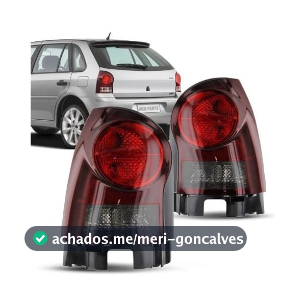Par Lanterna Gol G4 Power Fumê 2006 2007 2008 2009 2011 2010