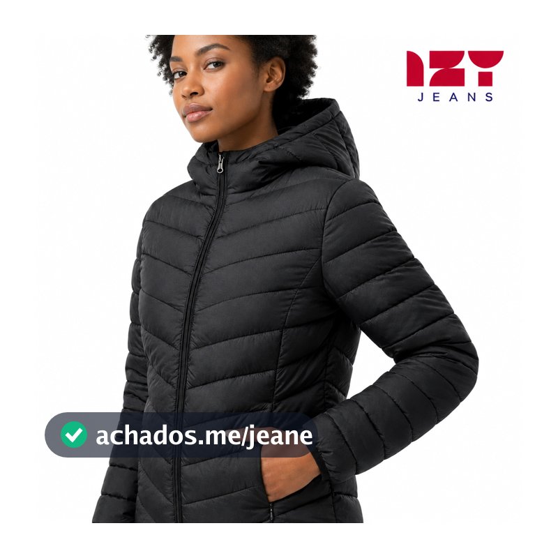 Jaqueta Corta Vento Impermeável Puffer Feminina Bobojaco