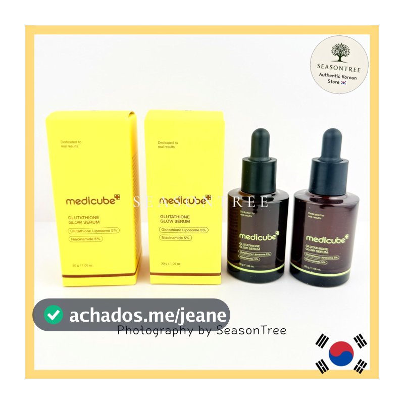 [medicube] Ampola Glutathion Glow (30ml/30ml + 30ml) Cuidado Luminoso Diário