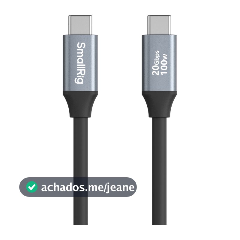 Cabo Móvel SmallRig USB-C Para De Dados , Padrão De Câmera Micro Ou Mini