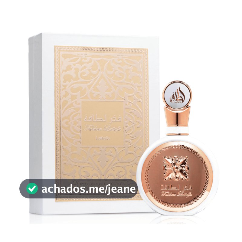 Perfume Árabe Lattafa Fakhar Rose Eau de Parfum 100ml Feminino | Original