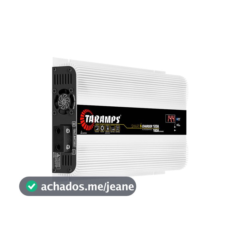 FONTE CARREGADOR TARAMPS SMART CHARGER 120 A / 160 A BIVOLT