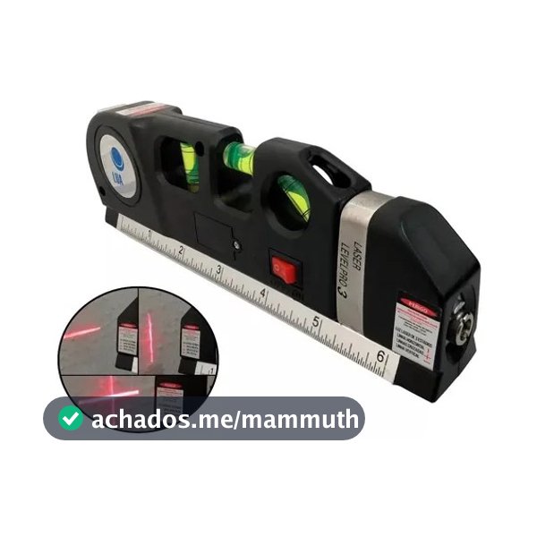 Nível Laser Profissional Trena Level Pro3 Estágios Nivelador 3/4 bolhas de nivel