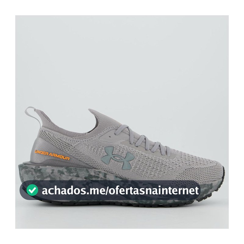 Tênis Under Armour Charged Quicker 2 Cinza Escuro