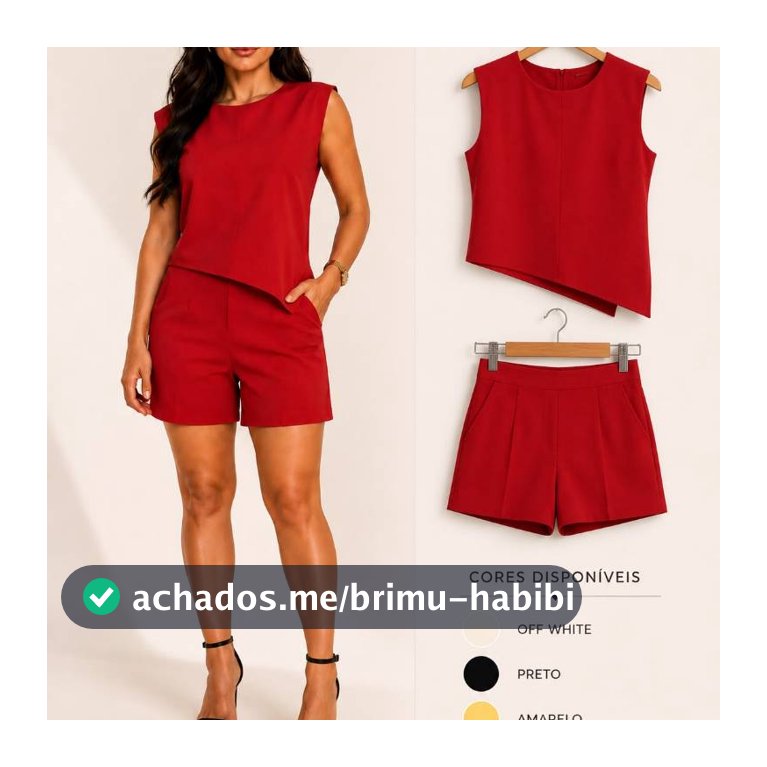 Conjunto Alfaiataria Feminino Assimetrico Bicudo  conjunto femenino  Conjuntos roupas femininas conjuntos P ao GG