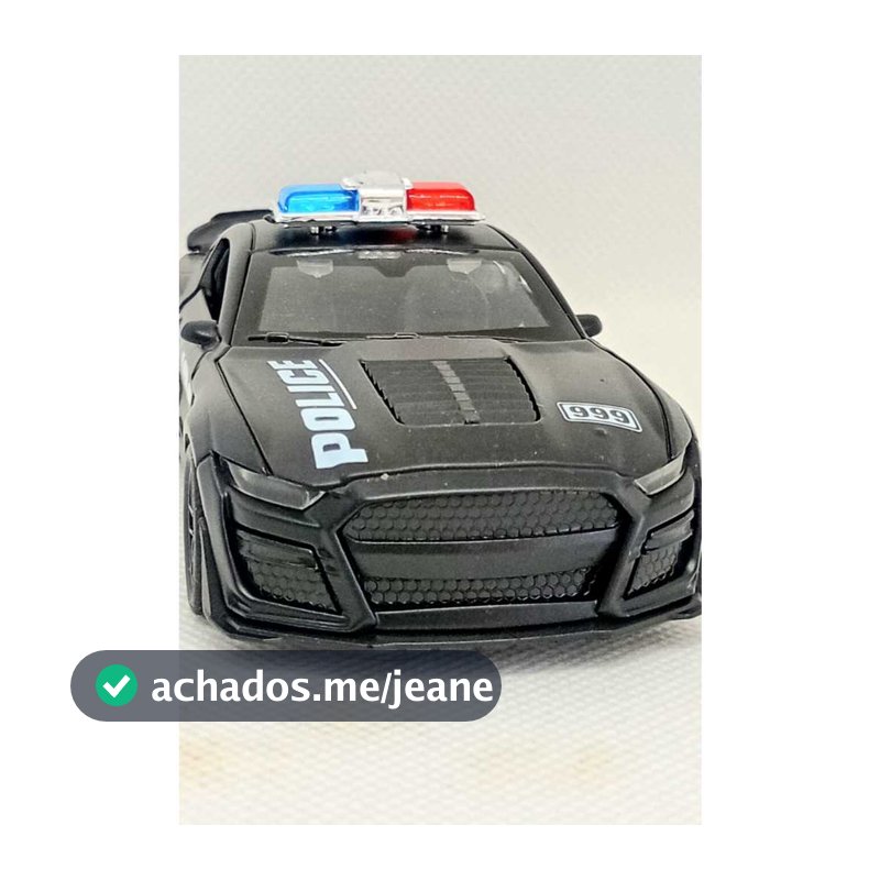 Miniatura  Mustang Shelby GT500 Viatura 1:36 metal Diecast colecionável