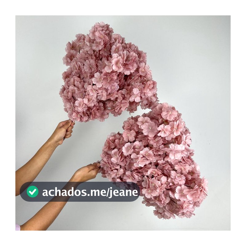 10 a 40 Flores 45cm Flor Cerejeira artificial Decoração Casa - A-520 ROSE