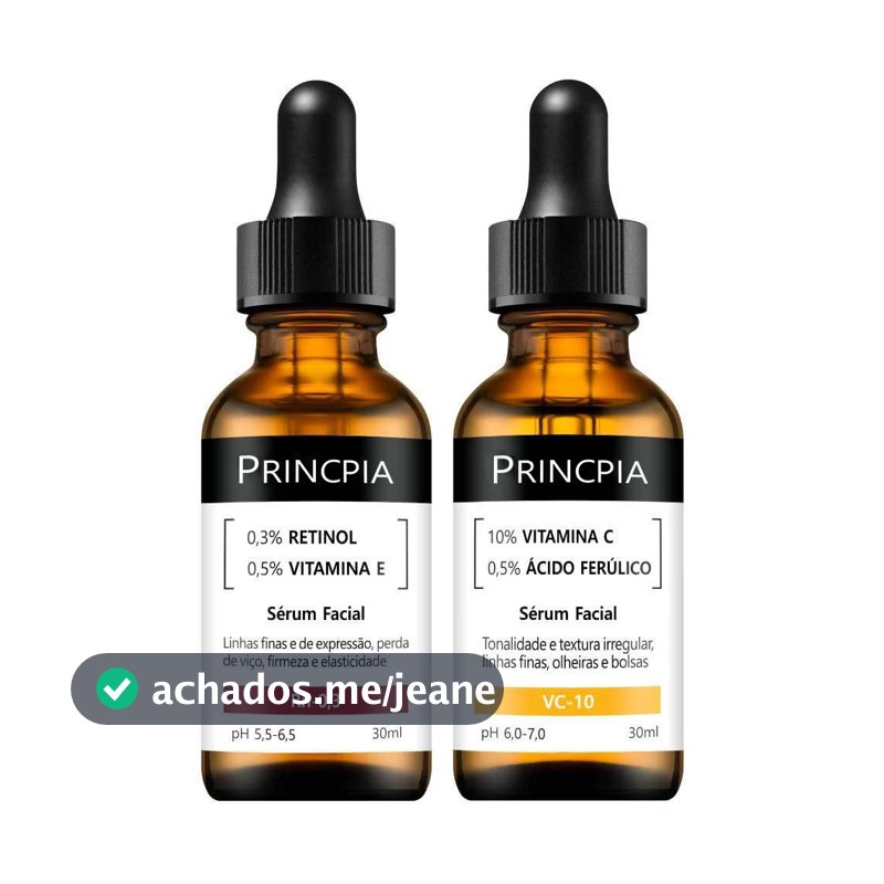 Séruns Vitamina C 10 + Retinol Skincare Tratamento