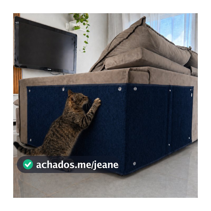 Arranhador Carpete Premium para Gato Protetor Sofá Cama Box - Petliz