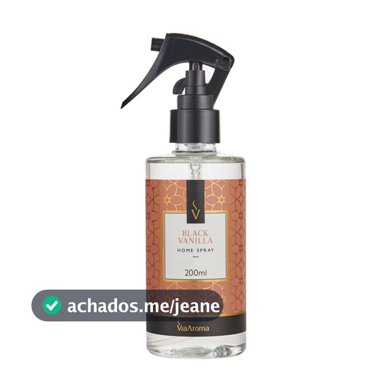 Home Spray Black Vanilla -via Aroma 200ml