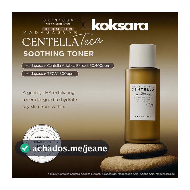 [OFFICIAL] SKIN1004 Centella Teca Soothing Toner 30ml / 210ml