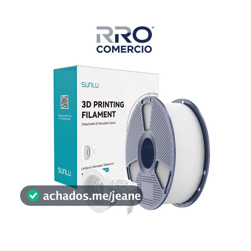 SUNLU PETG 12kg Fosco Filamento impressora 3d profissional Até 600mm/s Adequado para bambu