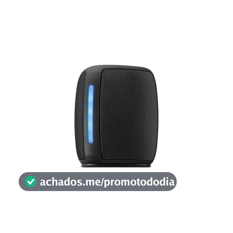 Caixa de Som Aiwa Speaker 15w Ipx4 - Aws-sp-03-b Preto