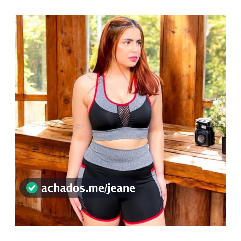 Kit Academia Feminino Top e Short Fitness Suplex Cintura Alta Yoga Treino Conforto e Compressão