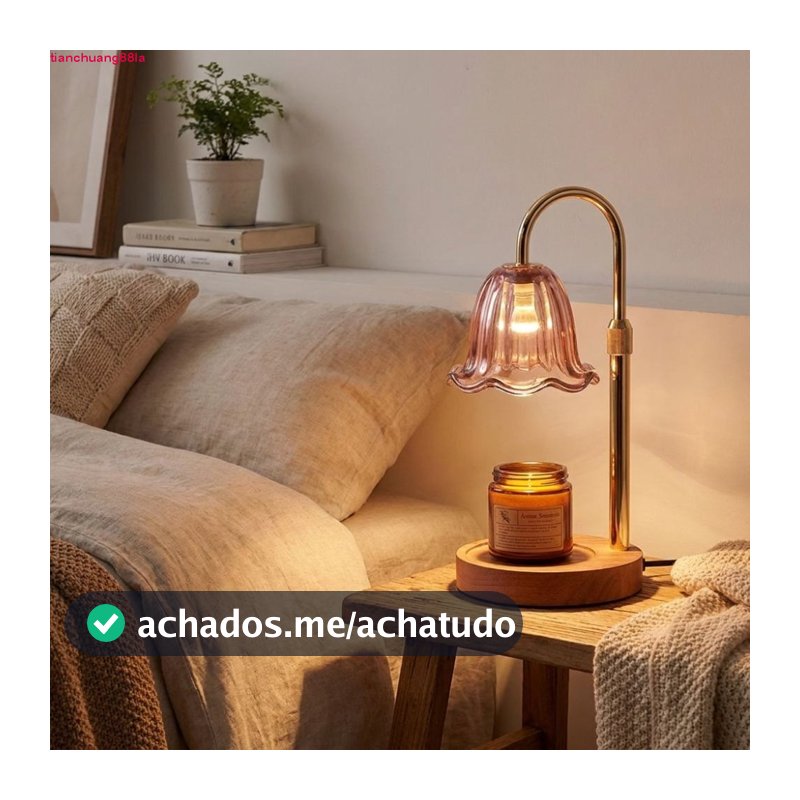 Lâmpada Aquecedora De Velas TIANCHUANG , De Altura Ajustável De 4 Velocidades , Derretedor Perfumadas Com Temporizador V