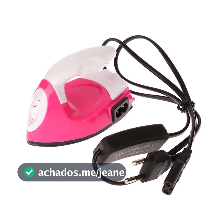 Mini Ferro Elétrico Portátil Para Viagem Artesanato / Itens De Costura