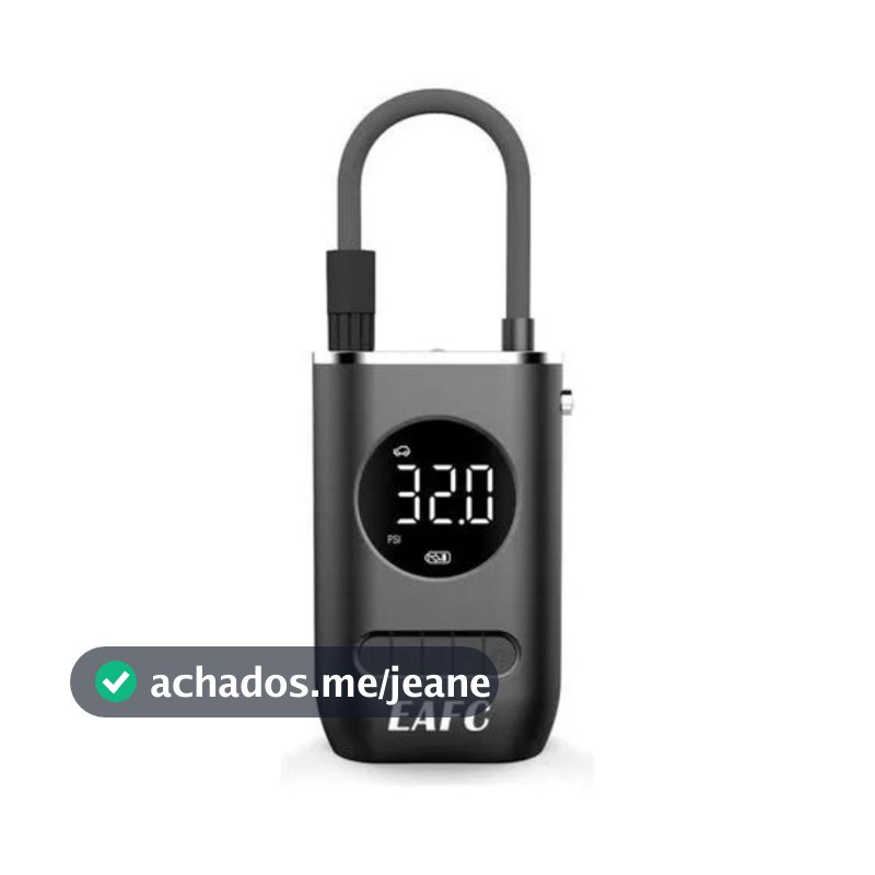 Calibrador De Ar Digital Para Pneu Portátil Compressor Usb