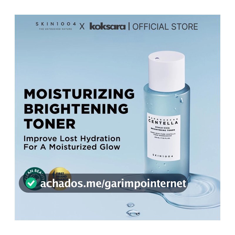 [OFFICIAL] SKIN1004 madagascar cica hyalu cica brightening toner 30ml, 210ml